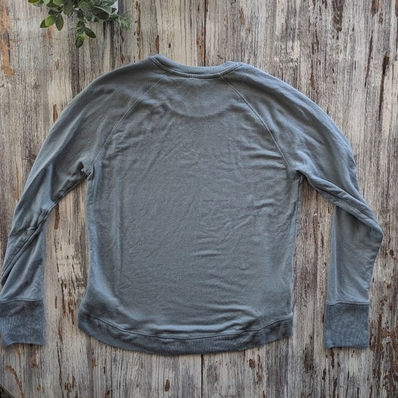 Athleta Mindset Sweater Bali Green Women's Small - Picture 6 of 7